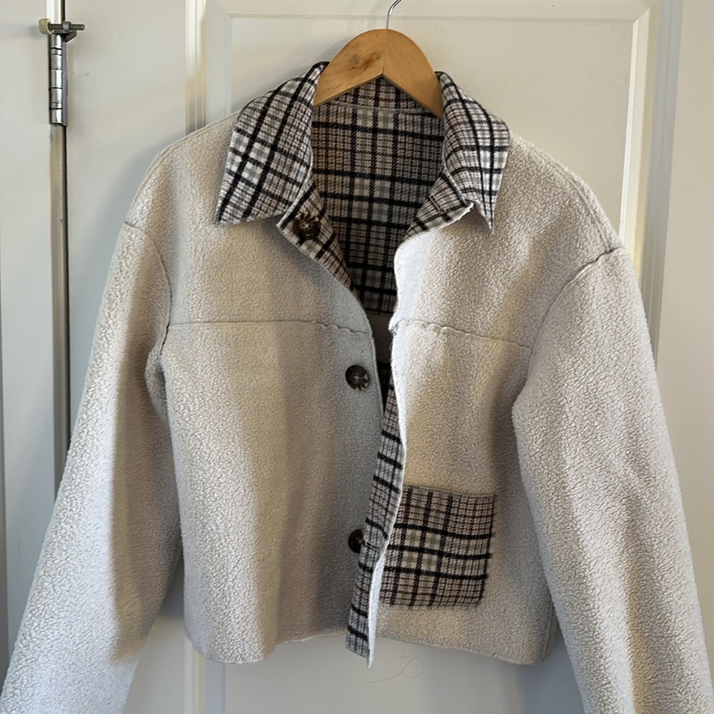 Petite studio New York reversible jacket size S - Picture 1 of 7
